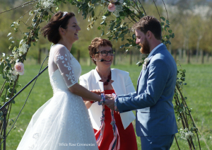 Rebecca Waldron Festival Wedding Celebrant Handfasting