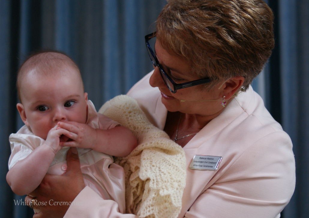 Rebecca Waldron Civil Celebrant Naming Ceremony