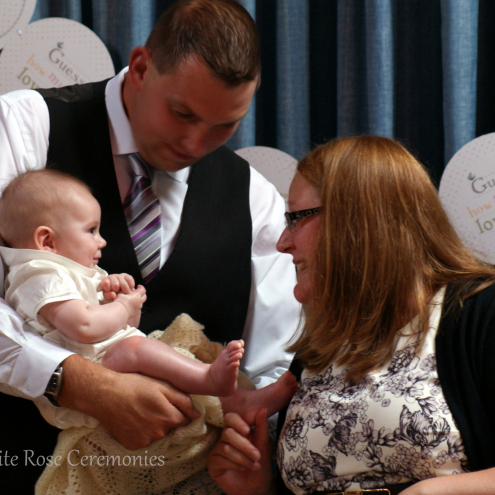 Rebecca Waldron Civil Celebrant Naming Ceremony