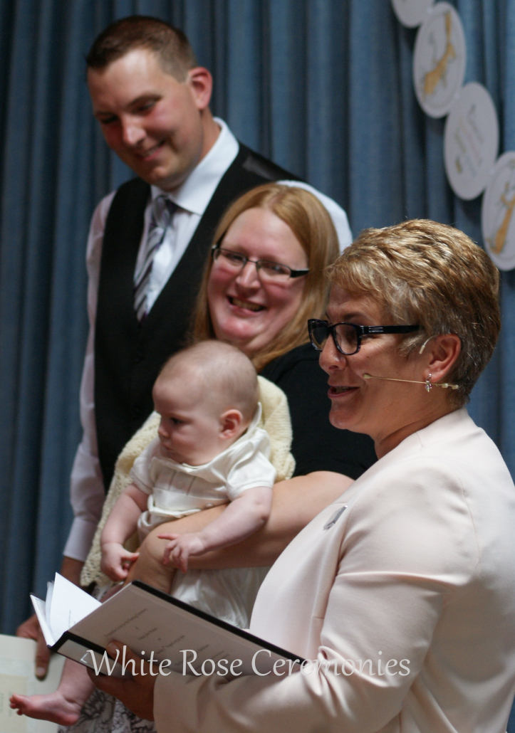 Rebecca Waldron Civil Celebrant Naming Ceremony