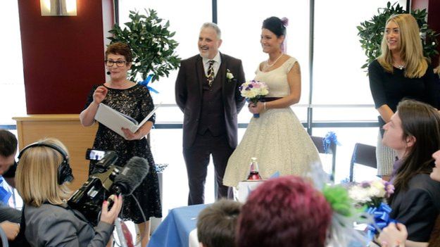 Celebrant Supermarket Wedding Rebecca Waldron