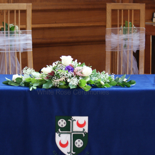 Anisah & Nadim, Girton College Cambridge, White Rose Ceremonies