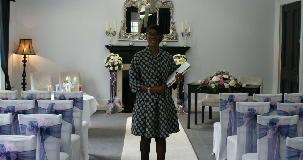 Sand Unity, Swynford Manor, Newmarket, White Rose Ceremonies. Dionne Broadfield