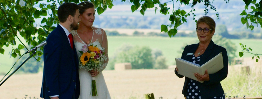 Outdoor Wedding Ceremony, wedding ceremony, hay bales, celebrant, White Rose Ceremonies, Rebecca Waldron, creating memories, your perfect wedding ceremony