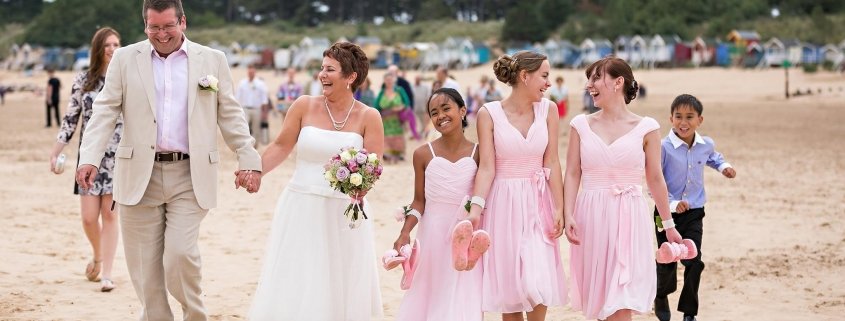 Rebecca and David Waldron, Beach Wedding, Chris Taylor Photography